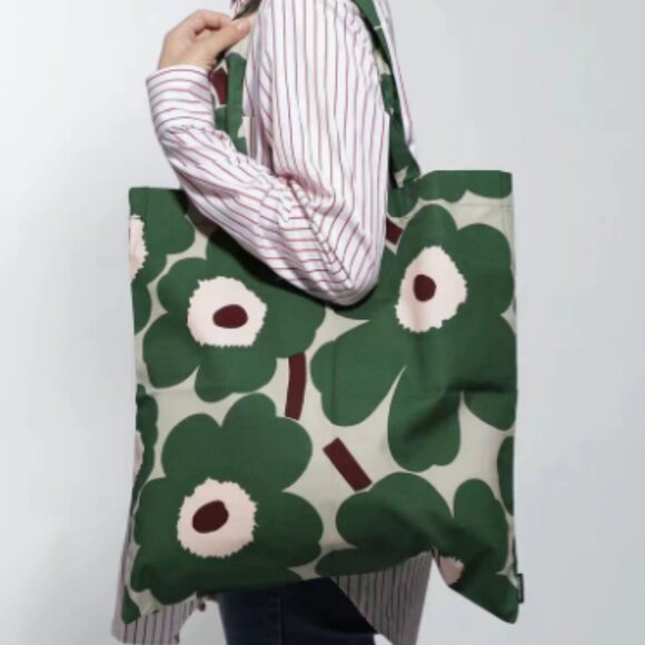 Marimekko Handbags - Marimekko Women's Large Capacity Canvas Shoulder Bag